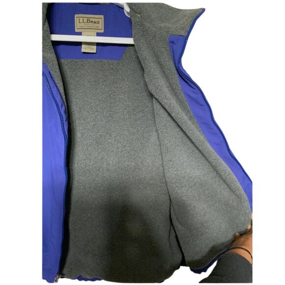 LL Bean Vintage Vest Purple Adult Mens Size Large L USED - Picture 4 of 5